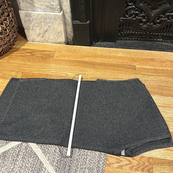 Neiman Marcus Cashmere Grey Shimmer Tunic Sweater - Picture 3 of 3